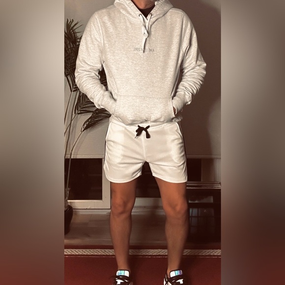 Aime Leon Dore | Logo Hoodie in Light Grey Heather (Small) - Picture 10 of 12